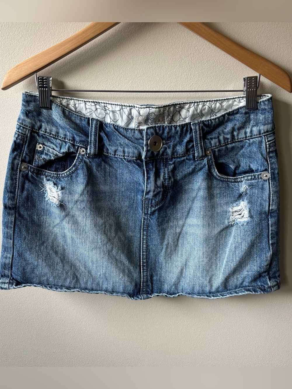 Wear It Declare It Y2K Denim Mini Skirt